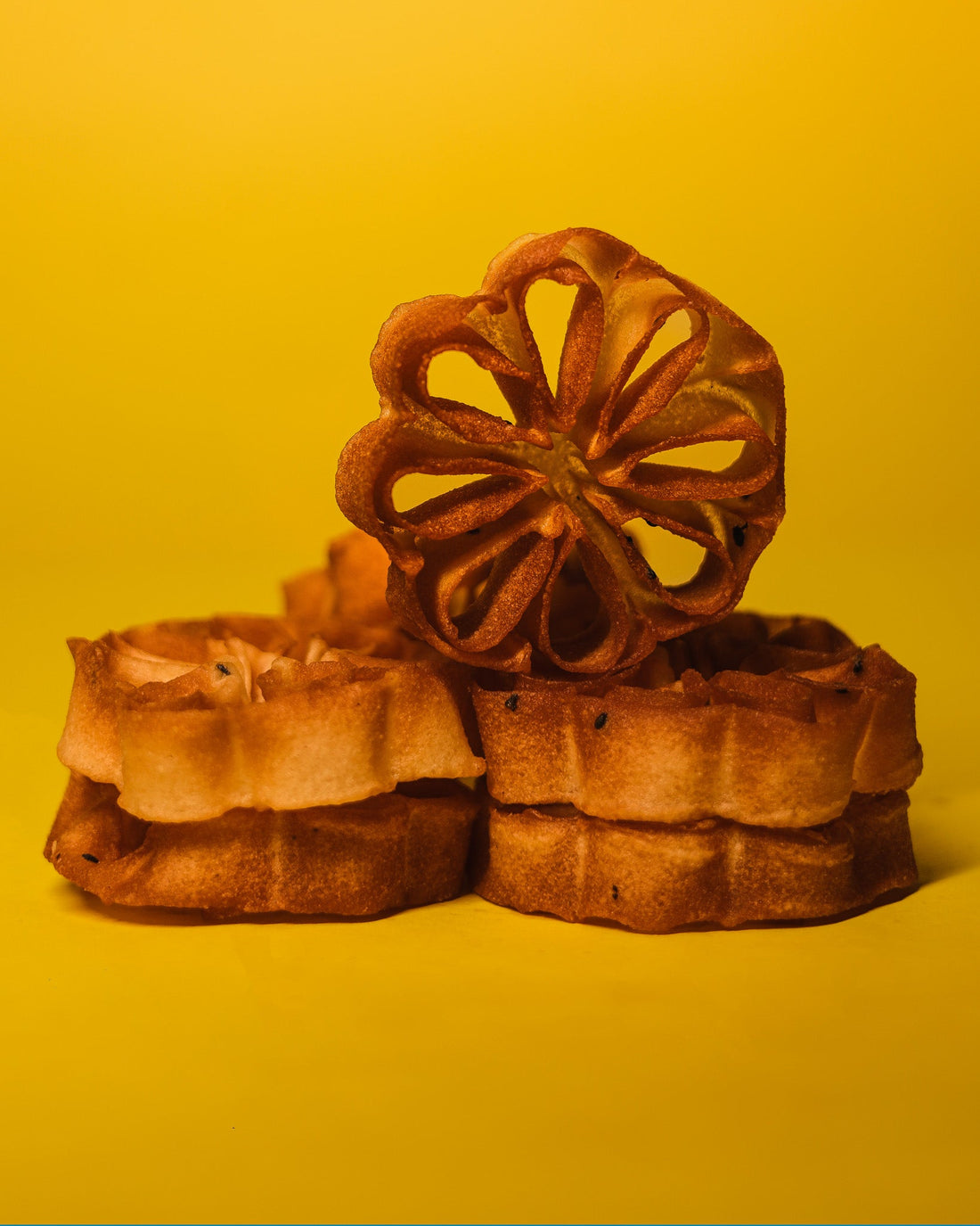 Best rose-shaped Achu Murukku (Achappam) from Tamil Nadu
