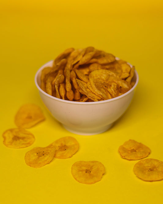 Premium export quality banana chips packed for deliver