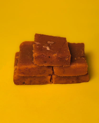 Jackfruit Mysurpak made with fresh jackfruit pulp and pure ghee